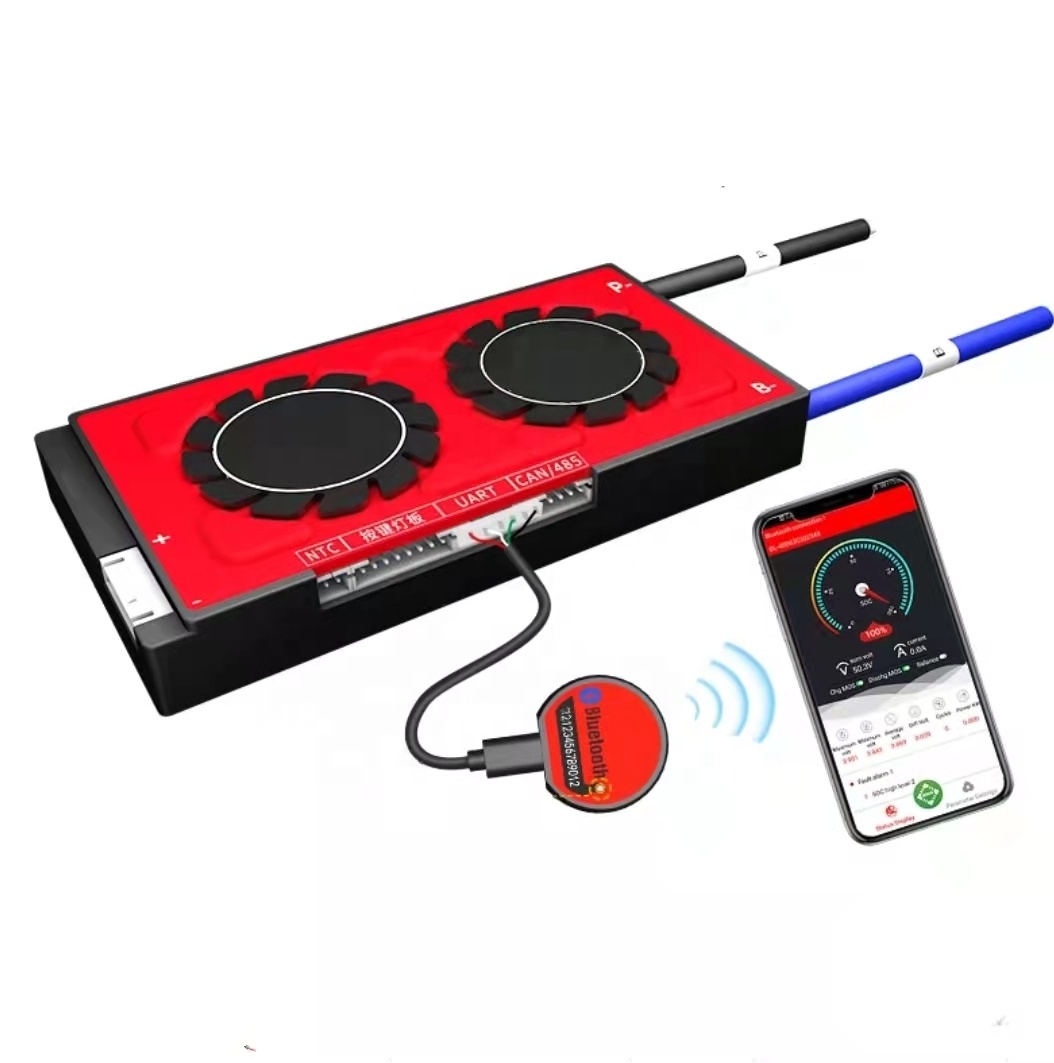 Умная батарея bms lifepo4 8s 120a 150a 200A 24v bms с функцией UART BT 485 CAN