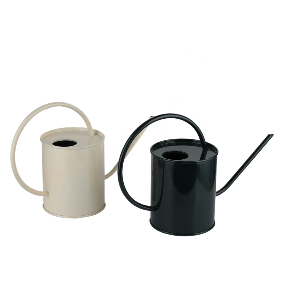 Modern Style Long Spout Ergonomic Handle Stainless Steel Plant Watering Can