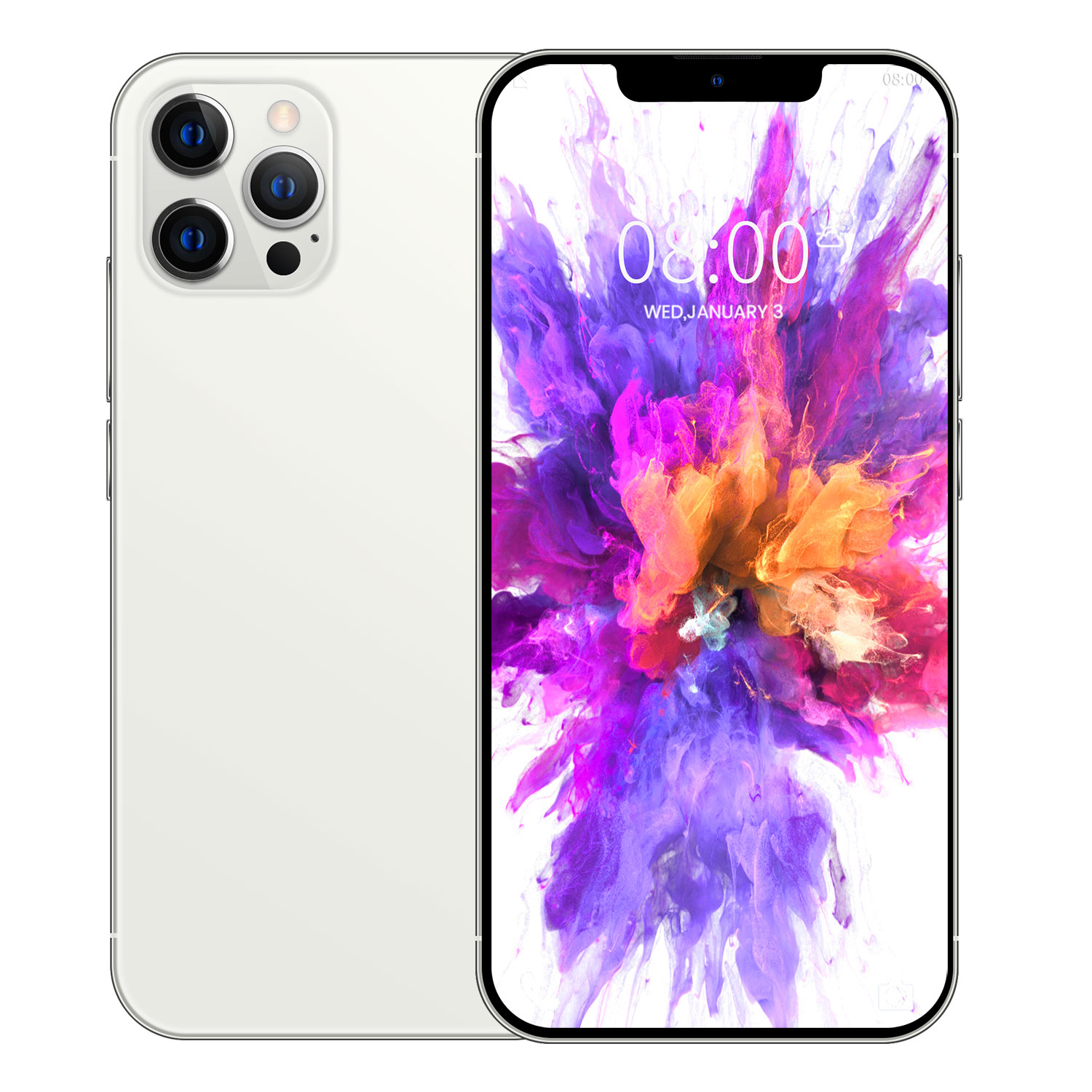 Оригинальный телефон I13 Pro Max смартфонов на базе Android 12 Гб + 512 Гб Phone13 10-ядерный 5g Let мобильных телефонов, не блокируется, Две сим-карты, чехол для телефона