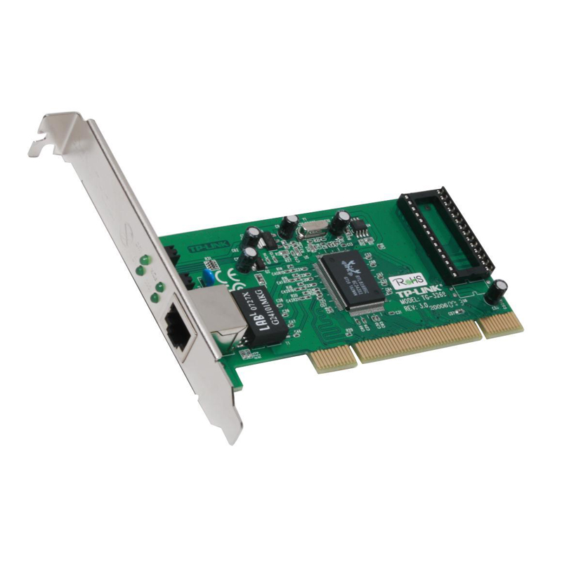 TP-LINK TG-3269 32-bit Gigabit сетевого интерфейса PCI карта гигабитный сетевой адаптер 10/100/1000 Мбит/с PCI 1 x RJ45