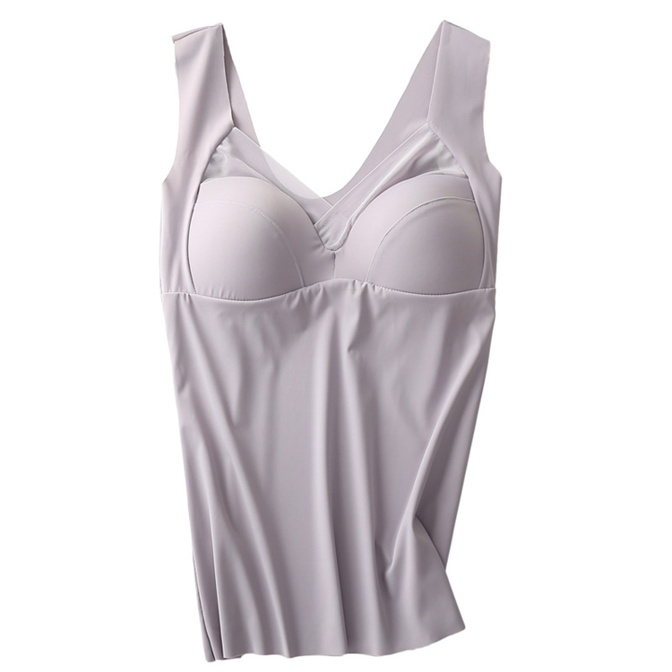 Factory Hot Sales Modern Design White Satin Camisoles For Women Tank Top