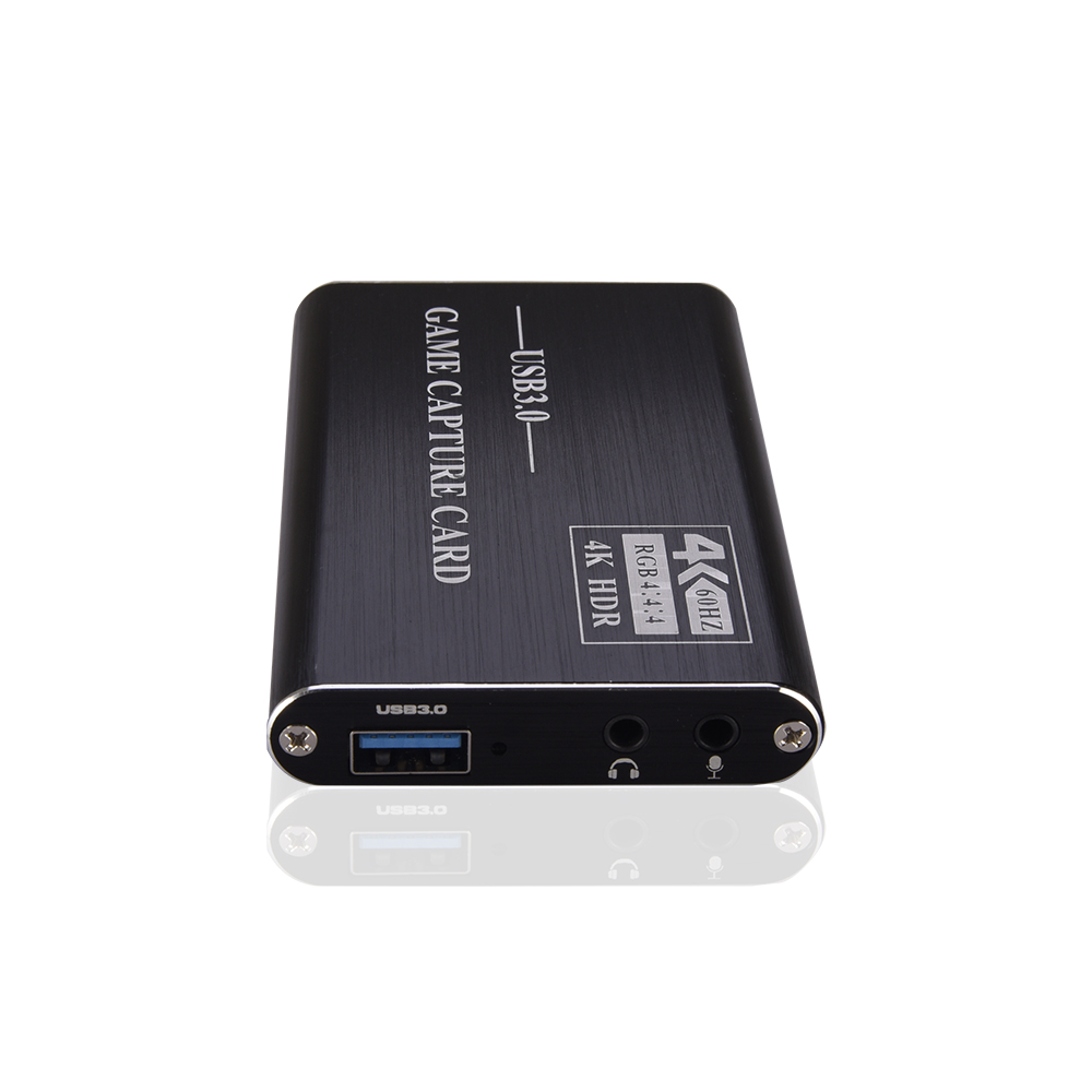 USB 1080p60 Loop HD MI 4Kp60 MIC Audio 4K Video Capture Card