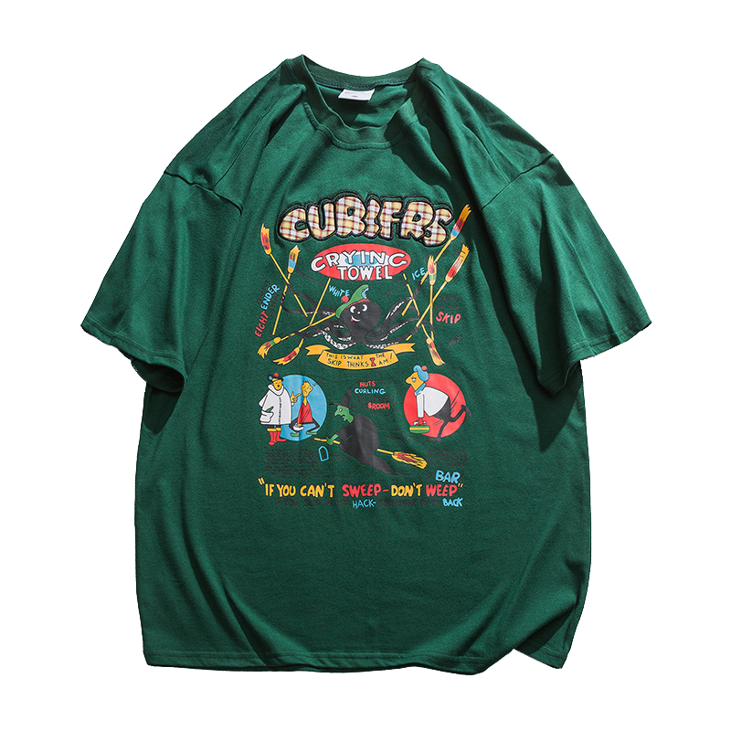 Mens Drop Shoulders Big Size T-shirt Vintage Washed Wholesale Personalized Hip Hop T-shirt Custom Heavy T-shirt