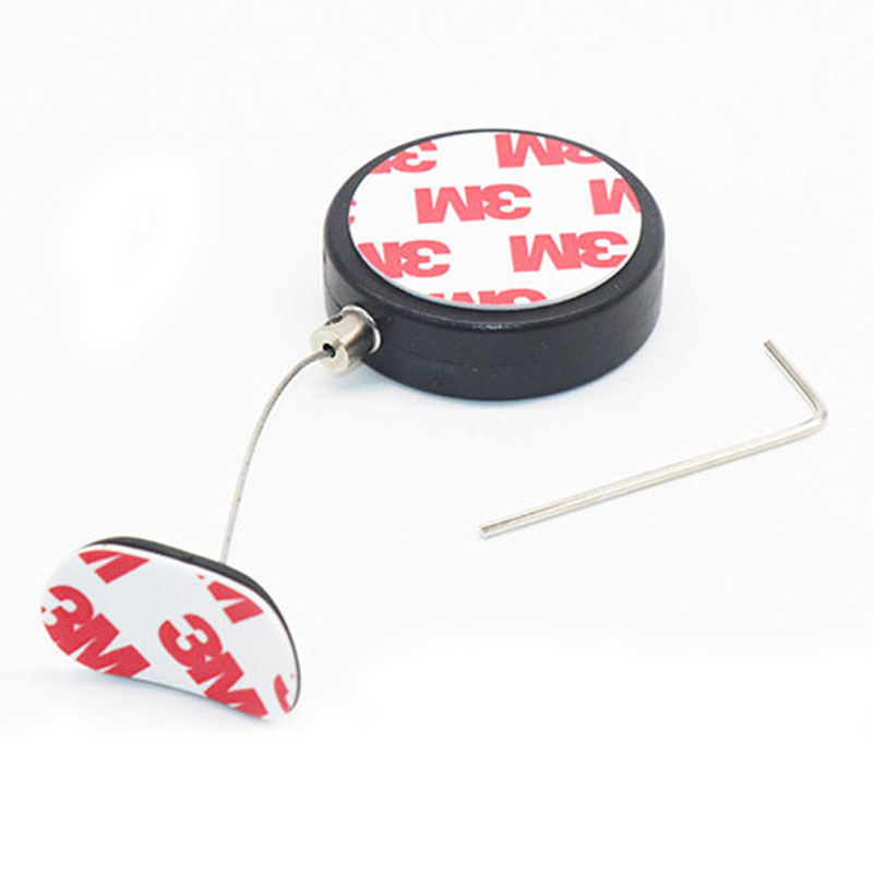 Retractable 42*12mm Anti-theft Pull Box/security Tether/security Wire Line Pull Box Mobile Phones Diamonds Computers Anti-loss