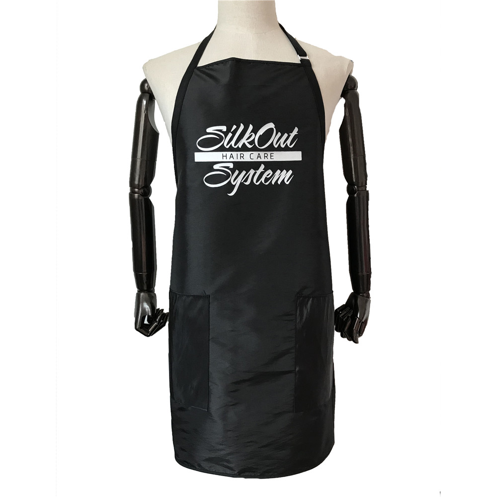 Waterproof Hairstylist Hairdresser Apron Hair Cut Apron With Logo Printing