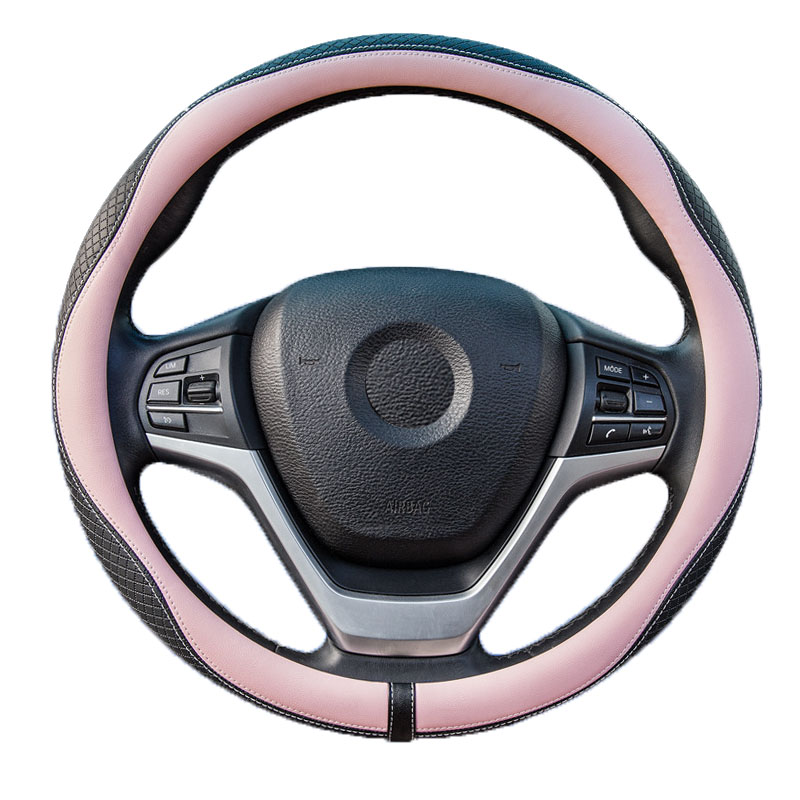 All Seasons Premium Leather Steering Wheel Cover