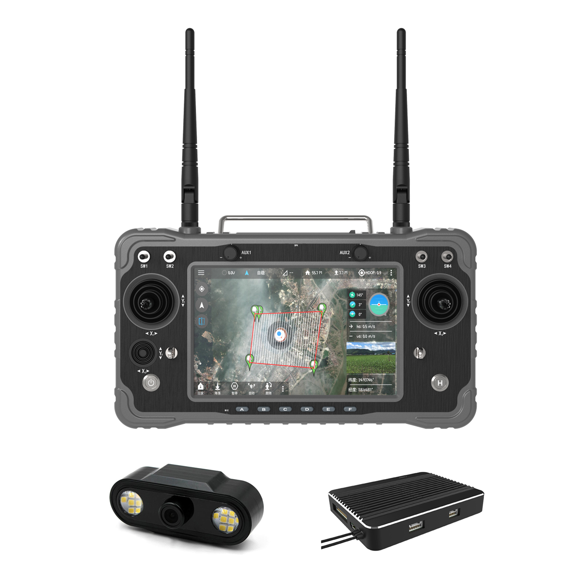 SKYDROID H16 H16 Pro 2,4 ГГц 16CH FHSS 20 км 1080P Цифровая передача видео данных телеметрический передатчик MIPI камера R16 приемник