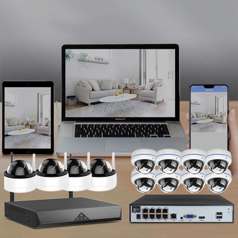 Беспроводная Ip-камера видеонаблюдения, 4k Poe, 8 каналов, 3 Мп, 5 МП, 8 МП