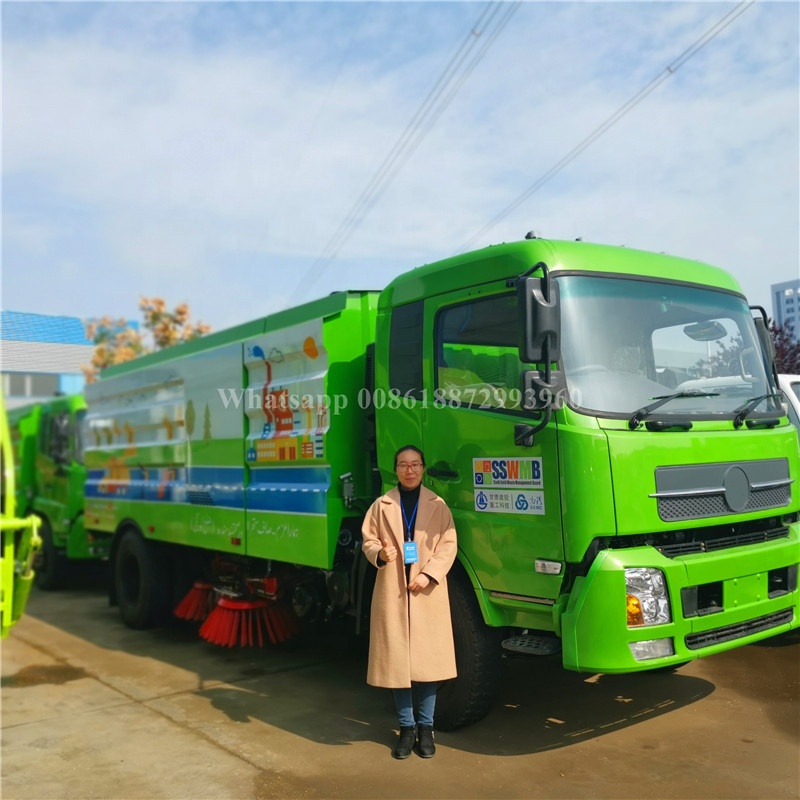 Dongfeng 5000L машина для очистки высокого давления, канализационная машина для продажи
