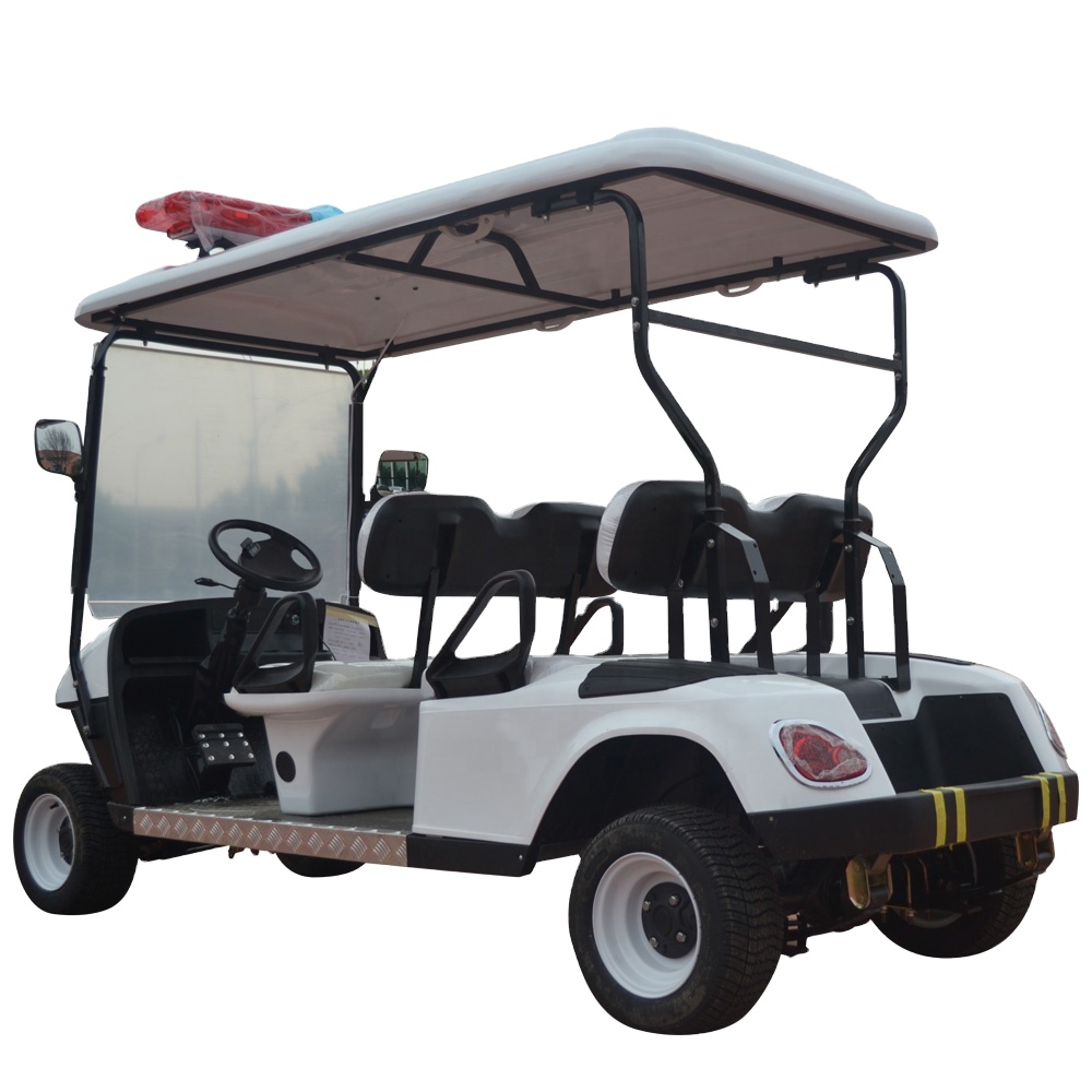 CE EN12184 2020 6 Seater Sightseeing Scooter Club Car Motor Acid Battery Lead Weight Electric Golf Cart