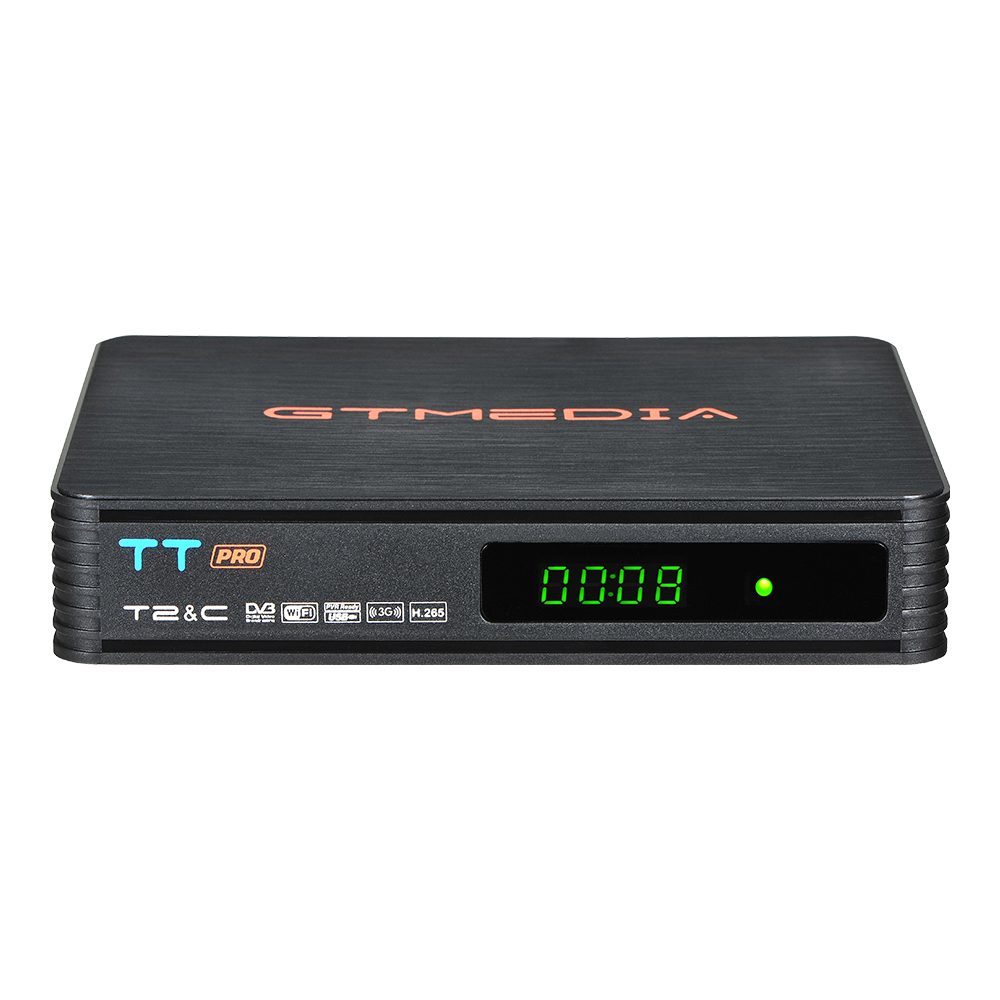 Высококачественная цифровая ТВ-приставка GTMEDIA TT PRO декодер 1080P Full HD DVB-T/T2/Поддержка кабеля H.265 приемник