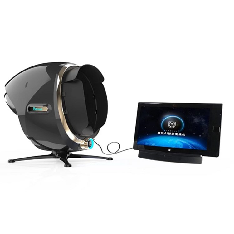 2021 новейший цифровой сканер кожи 3d анализатор Портативный магический зеркальный анализ лица анализатор кожи машина с лучшей ценой