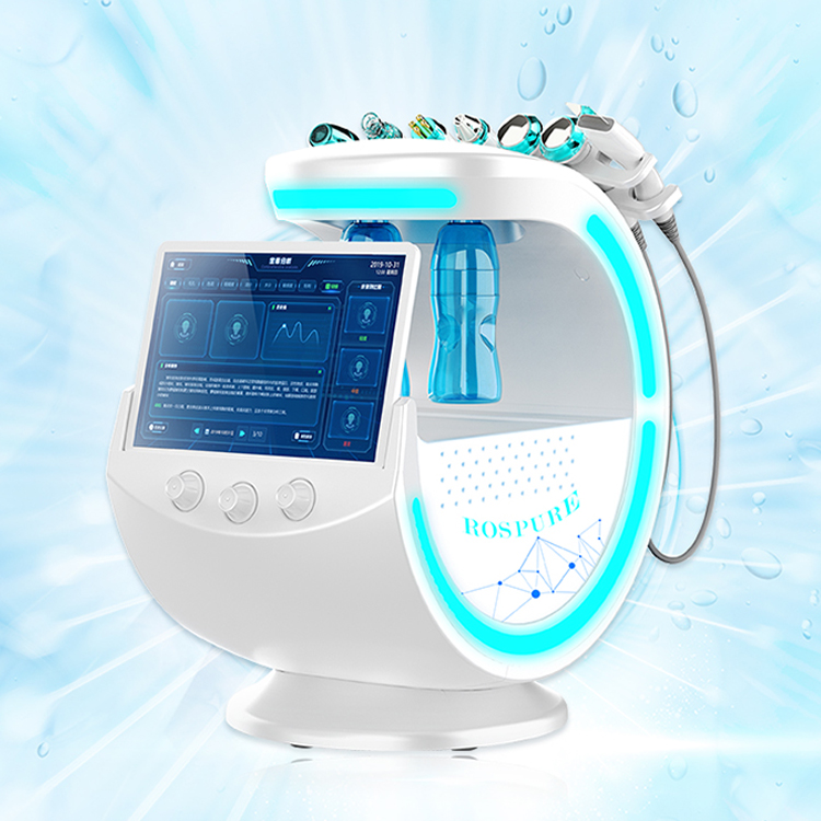 Новые 7 в 1 пузырь Hydra Beauty насыщение крови кислородом RF подтяжка кожи гидро дермабразия лица машина