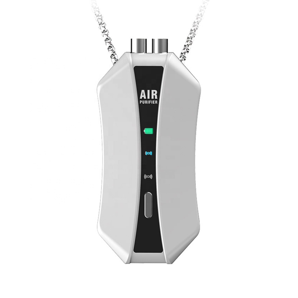 2021 New Arrival Customization Anion wearable Desktop Smart Wearable Portable Personal Mini Air Purifier Necklace