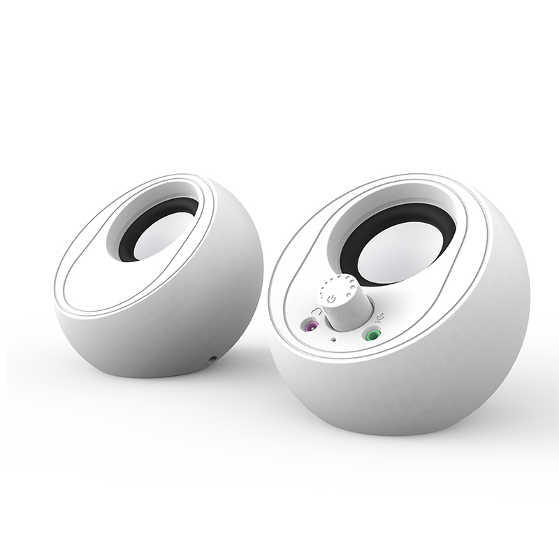 2.0 Speaker Led Light Cable Control Stereo Gaming Electronic USB Desktop Subwoofer Laptop Pc Powered Audio Bluetooth Speaker