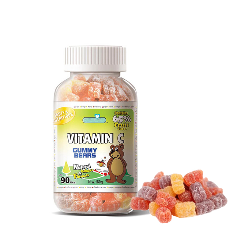 180 г натуральный витамин с Gummies медведь содержит 65% фруктовый сок обеспечивает ежедневную дозу эфирных питательных веществ витамина С