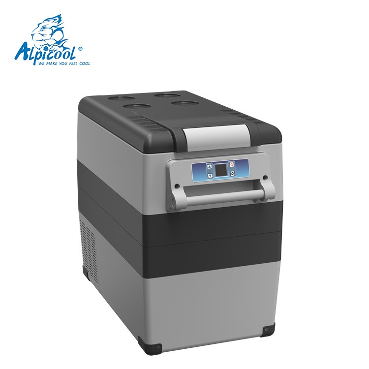 Alpicool CF55 50l портативные автомобильные холодильники с морозильной камерой на 5 литров больше для кемпинга дороги путешествий