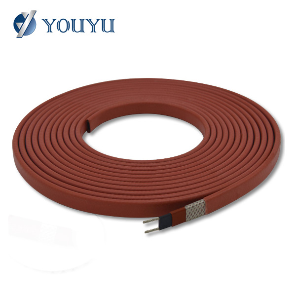 ROHS Certificate 12~380V Self Regulating Heating Cable For Pipeline Antifreeze
