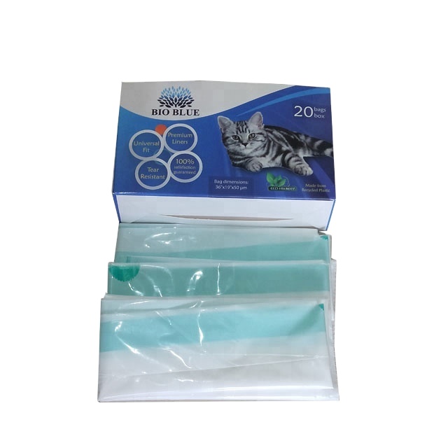 Hot Selling Heavy Duty Jumbo Drawstring Cat Litter Box Liners