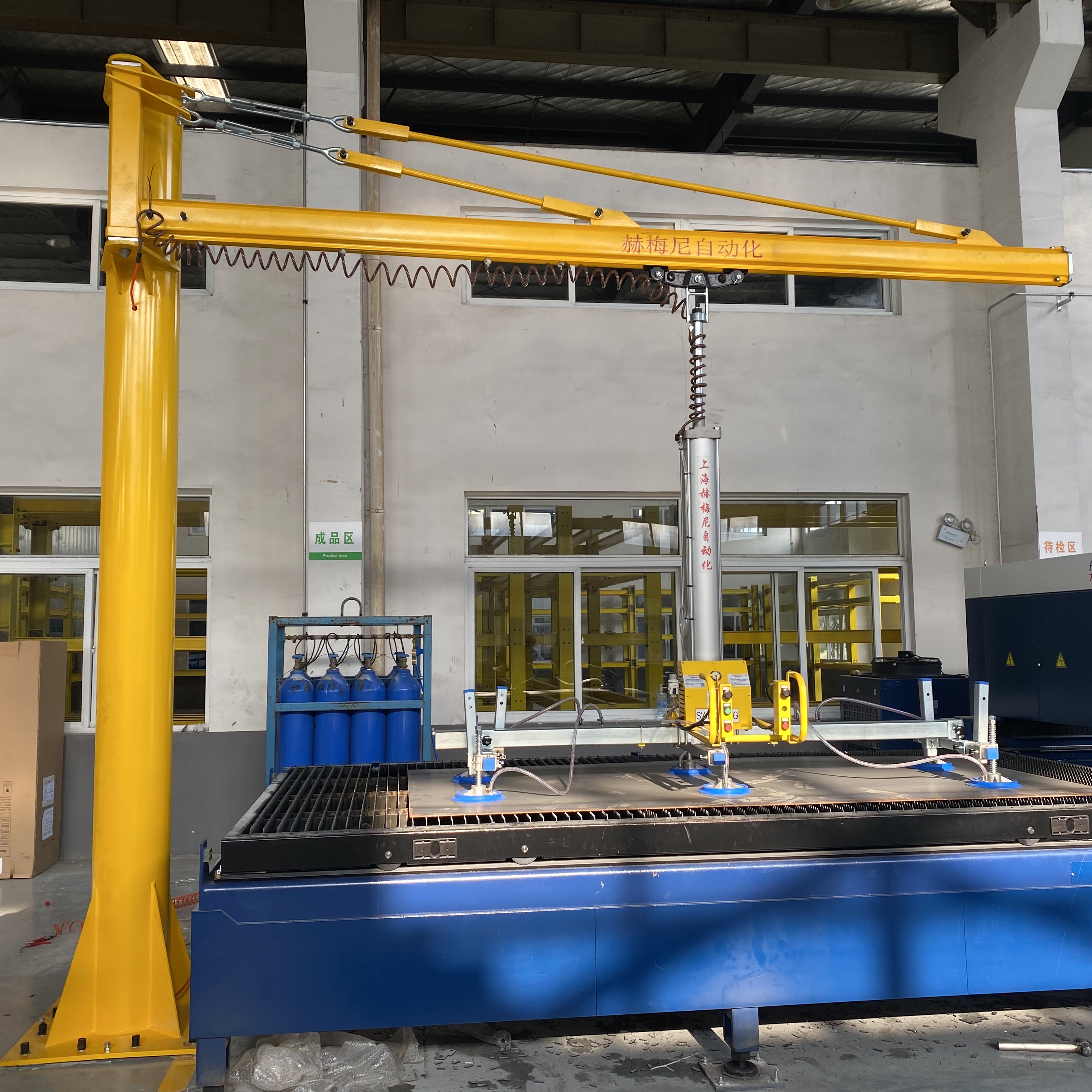 pneumatic air powered metal sheet vacuum lifters