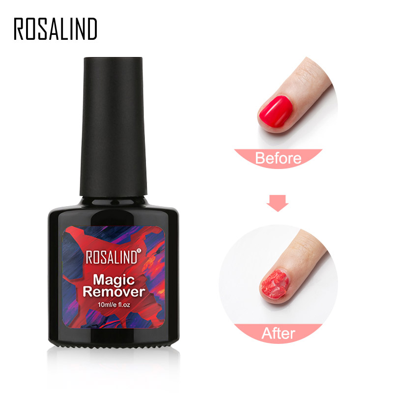 Продукция для ногтей ROSALIND, oem, логотип на заказ, 10 мл, УФ/Светодиодная лампа для снятия гель-лака для ногтей, лидер продаж, волшебный гель для снятия лака, оптовая продажа