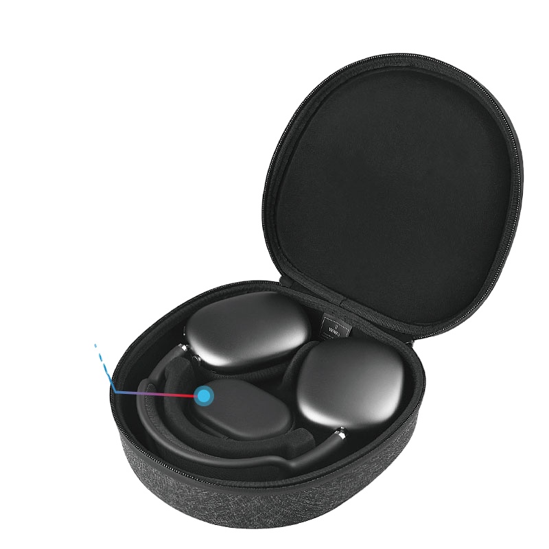 Новое поступление 2021, умный чехол WiWU для Air Pods Max 3 в 1, органайзер для наушников EVA с чехлом для кабеля