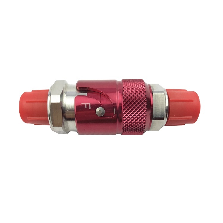 BJR Dry Brake Coupler Coupling Hose Pipe an Titanium Quick Release Fittings