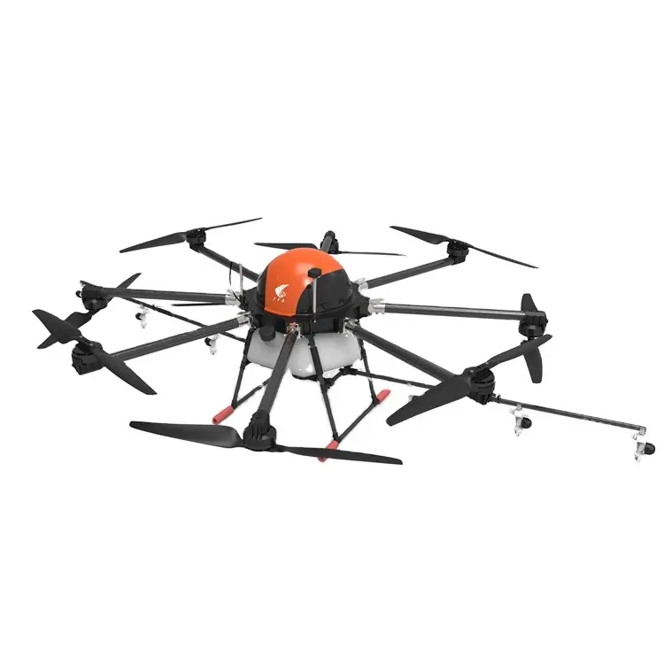 Drone Sprayer TTA M8A-Pro Long Flight Range Quadcopter Crop Sprayer Drone Uav