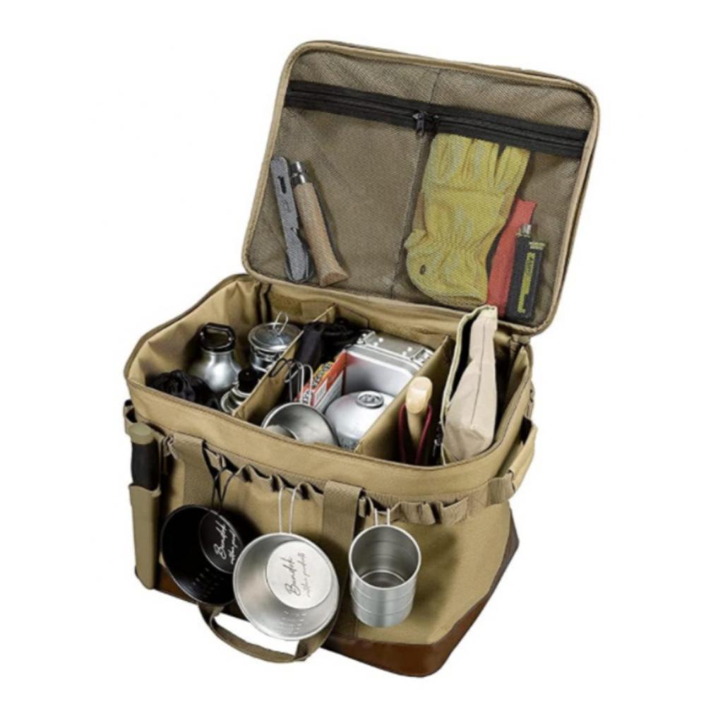 Custom Camping Travel Portable Separated Storage Bag Large Storage Capacity Outdoor Camping Bag