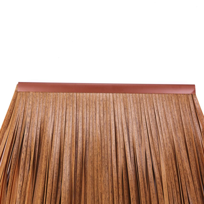 Morden Style Wedding Chears Waterproof Hdpe Straw Palm Roof Artificial Plastic Pe Synthetic Thatch