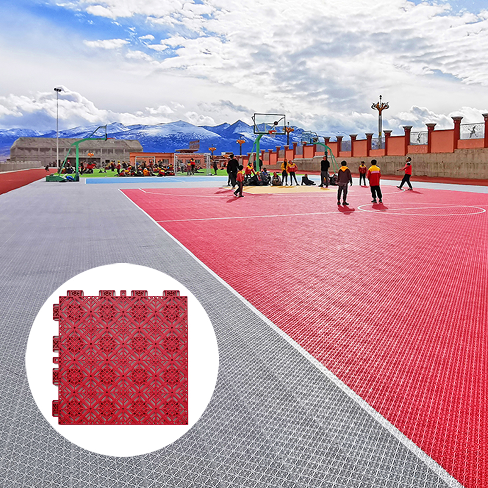2021 fiba baloncesto коврики модульные шумоподавляющие пластиковые съемные 3x3 баскетбольные площадки Материал цена на продажу