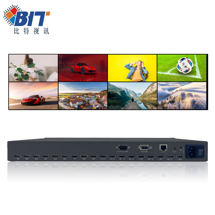 Bitvisus 8 hdmi выход 4k Горячая Распродажа 8*8 HDMI матричный коммутатор
