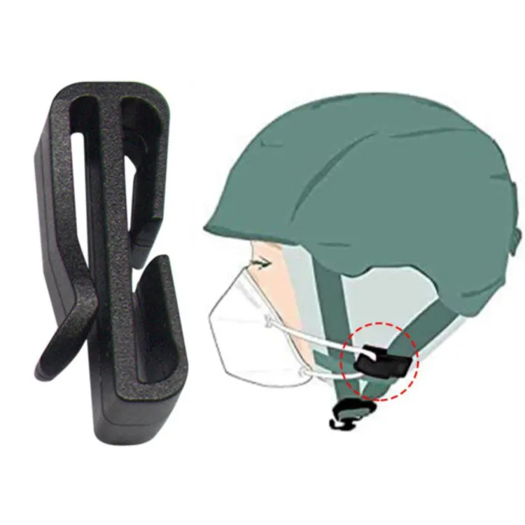 1 Pair Skiing Earmuff Clip Amazon Hot Sale Face Mask-Clip Helmet Facemask Masking Holder Earloop Extend Hooks