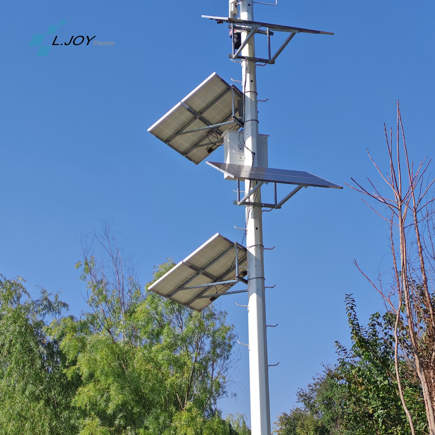 Solar Powered Camera Monitoring System 12V 150AH Outdoor Solar CCTV Monitor Energy System