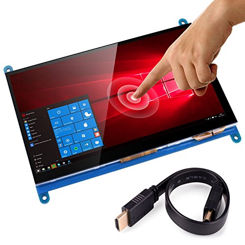 Горячая Распродажа LCD IPS емкостный сенсорный экран 1024x600 7 дюймов 7 дюймов Raspberry Pi 4 производитель дисплея