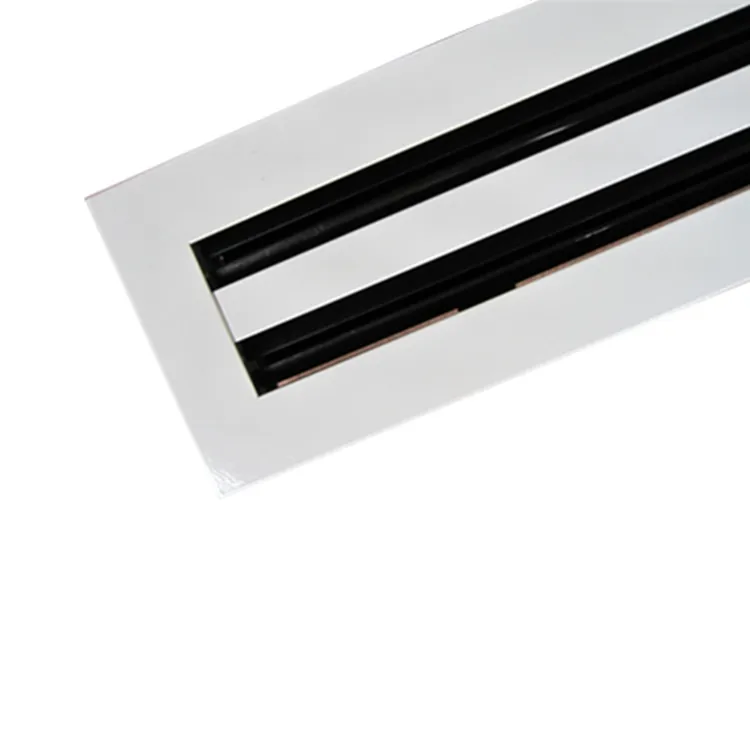 air conditioner adjustable length duct covers exhaust linear grille slot diffuser