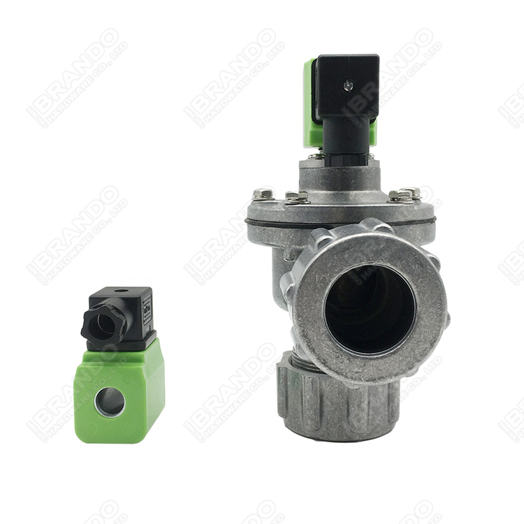 AC110V DC12V 1 ''дюйма DN25 DMF-ZM-25 под прямым углом электромагнитный клапан в широком спектре отраслей промышленности