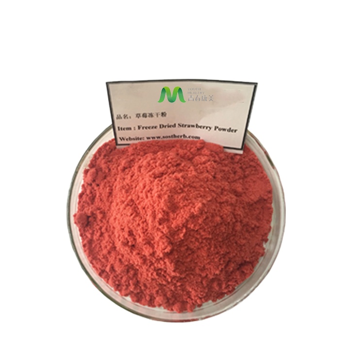 Dried Fruit Powder Organic Freeze Dried Strawberry Powder In Bulk