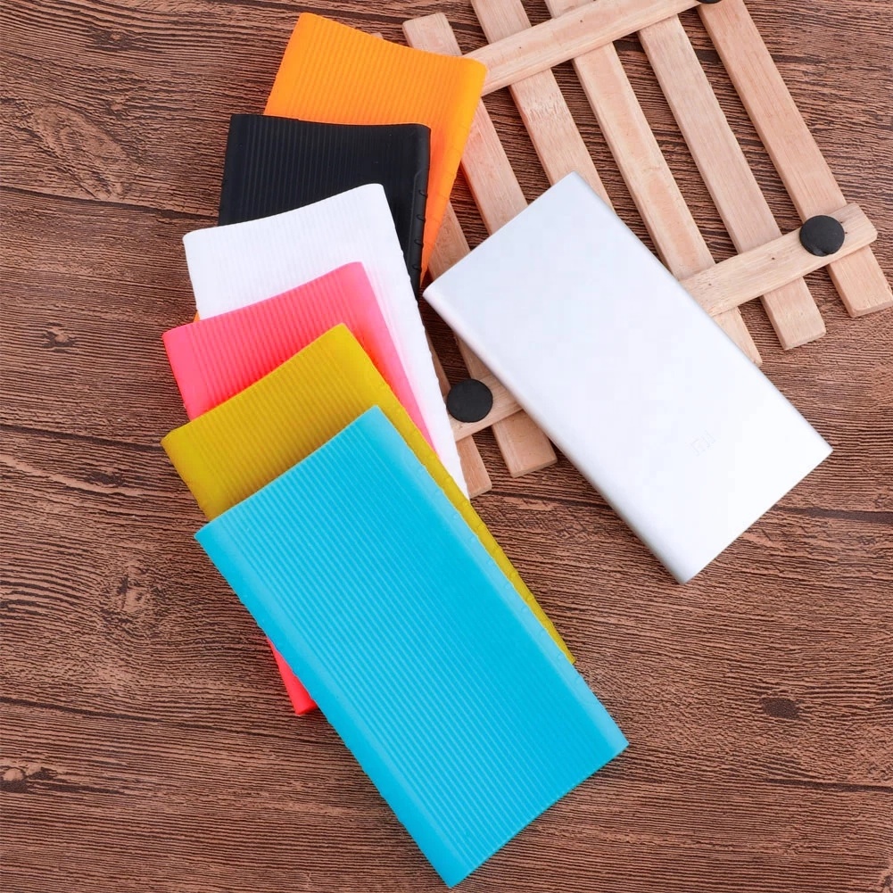 Новый чехол для внешнего аккумулятора 10000 мАч Mi Power Bank 3, силиконовый чехол, резиновый чехол для портативного внешнего аккумулятора