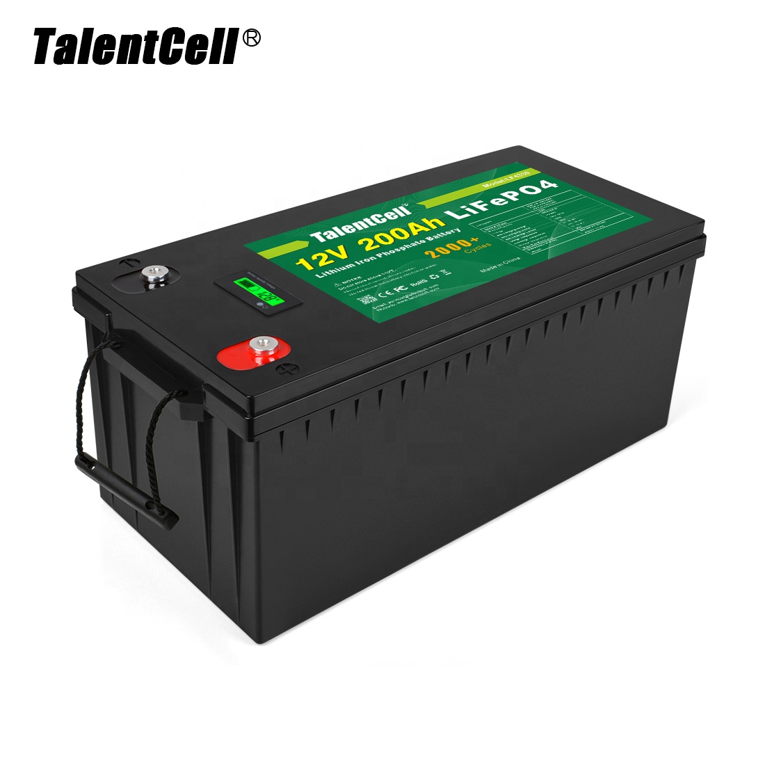 Talentcell 32700 Lifepo4 аккумуляторные батареи 12v 200ah Прямая поставка продукции для систем обеспечения солнечной энергией Solar Power/кемпинг караван/RV/лодка/яхта