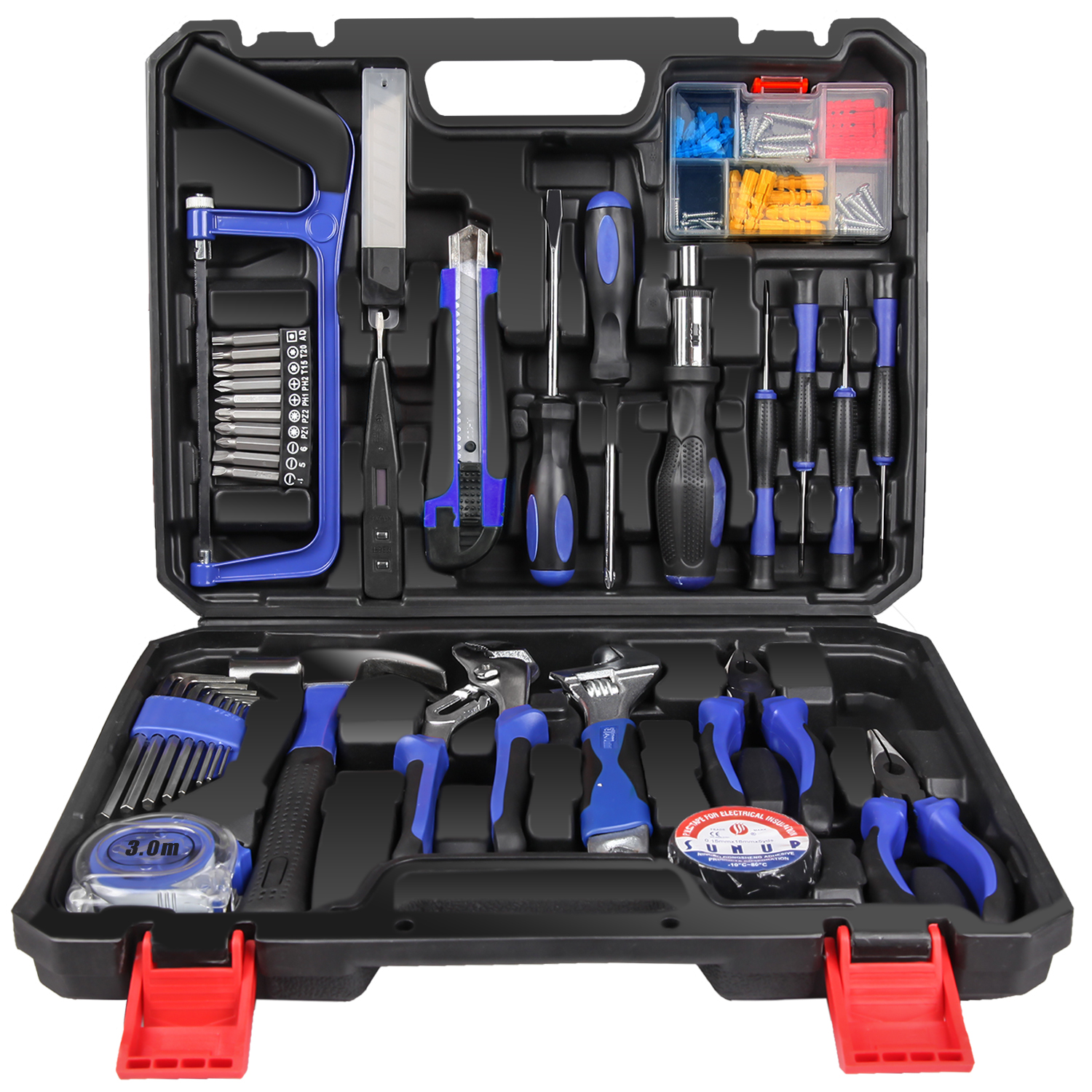 Factory Supply High Quality 21PC Screwdriver Tool Screw Driver Set Customise Blue Steel Magnetic HEN CRV Hand