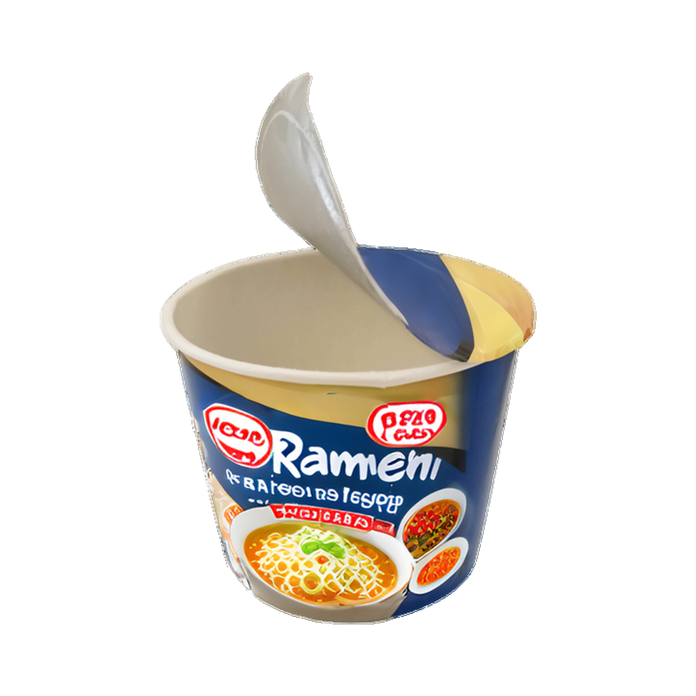 Certified Safe Single Wall Instant Noodle Cups Eco-Friendly Food Packaging Pizza Sandwich Sushi Hamburger Craft Providing Peace