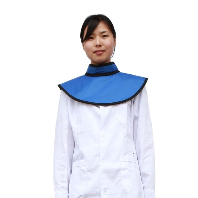 0.5mmpb radiation x ray CT room scanning larger shielding area lead thyroid collar