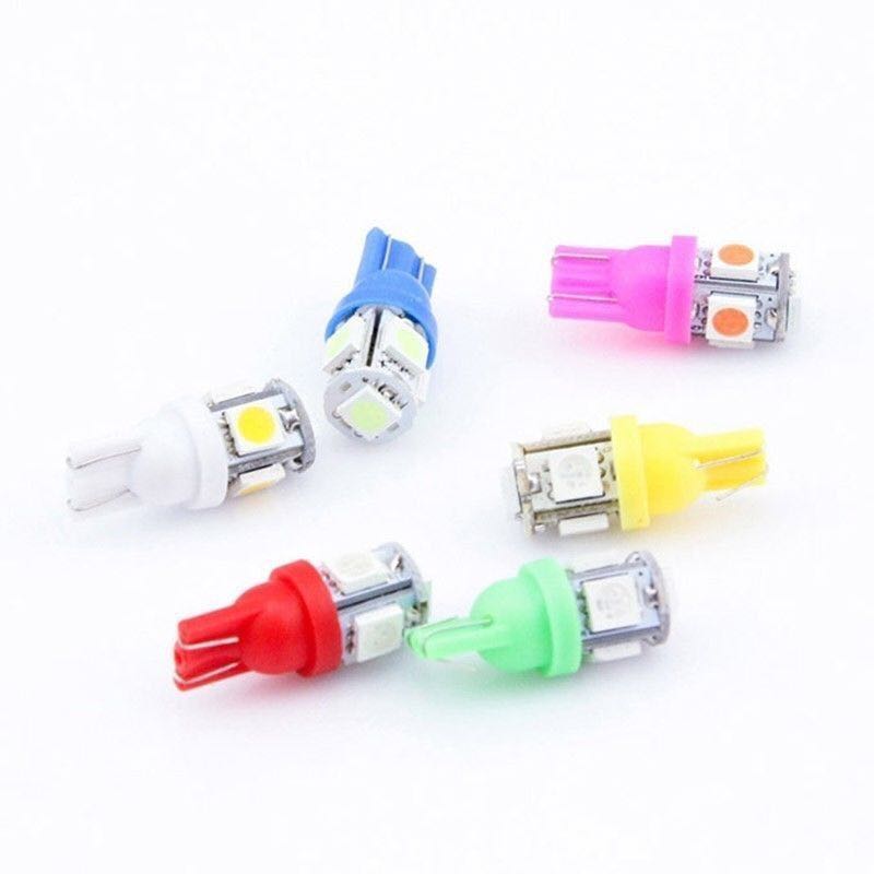 T10 LED W5W 5050 5SMD белый свет СИД автомобиль свет Клин лампы Супер яркий DC 12V