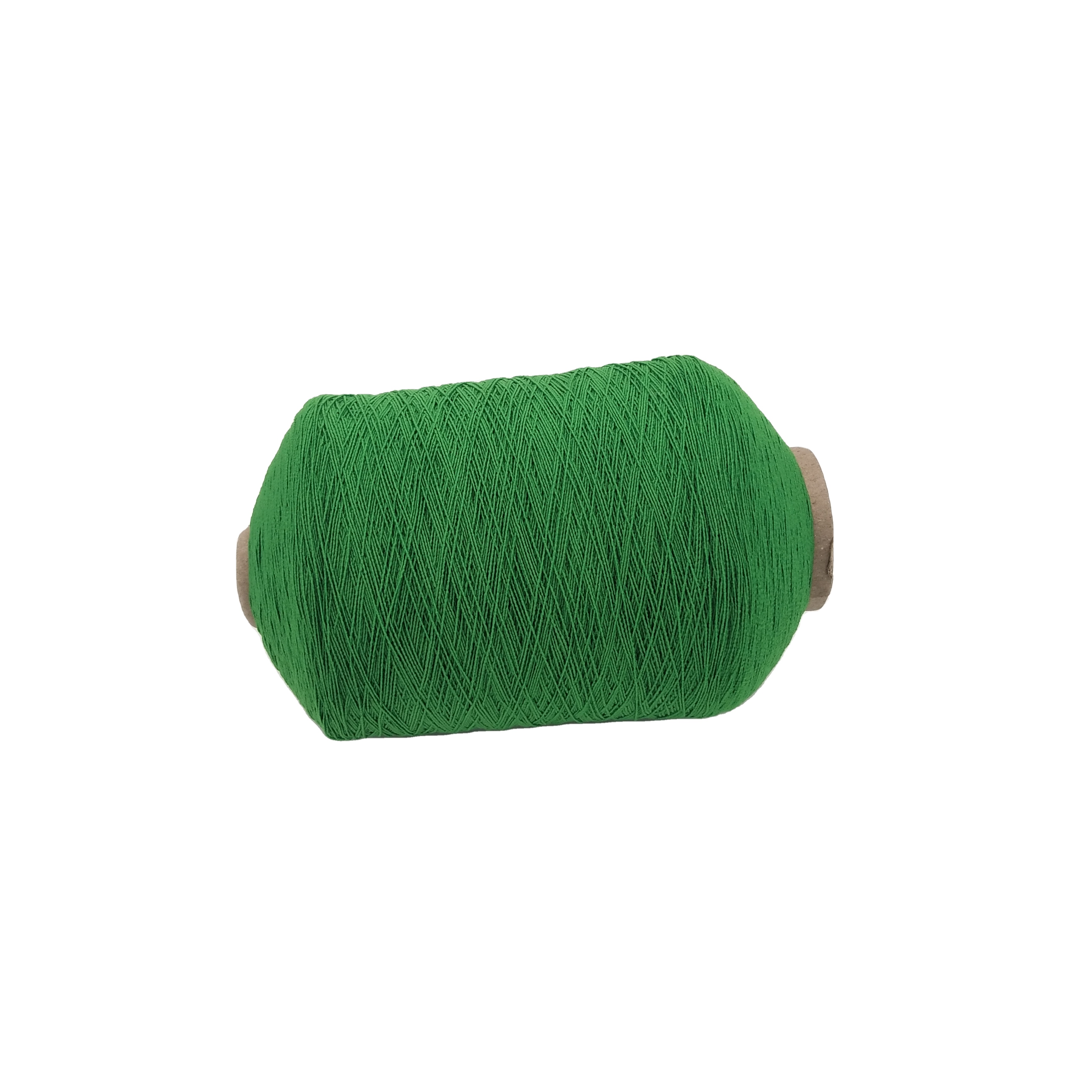 Sock yarn colorful elastic yarn 110#/100/100 polyester rubber covered yarn