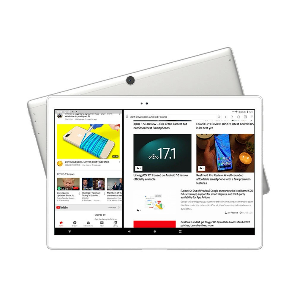 Ветвью Alldocube X Neo планшетный ПК 10,5 дюймов Super Amoled экран 2560x1600 IPS планшетный ПК с системой андроида и 9.0 двойная LTE 4G планшет 4 Гб оперативной памяти, 64 Гб встроенной памяти