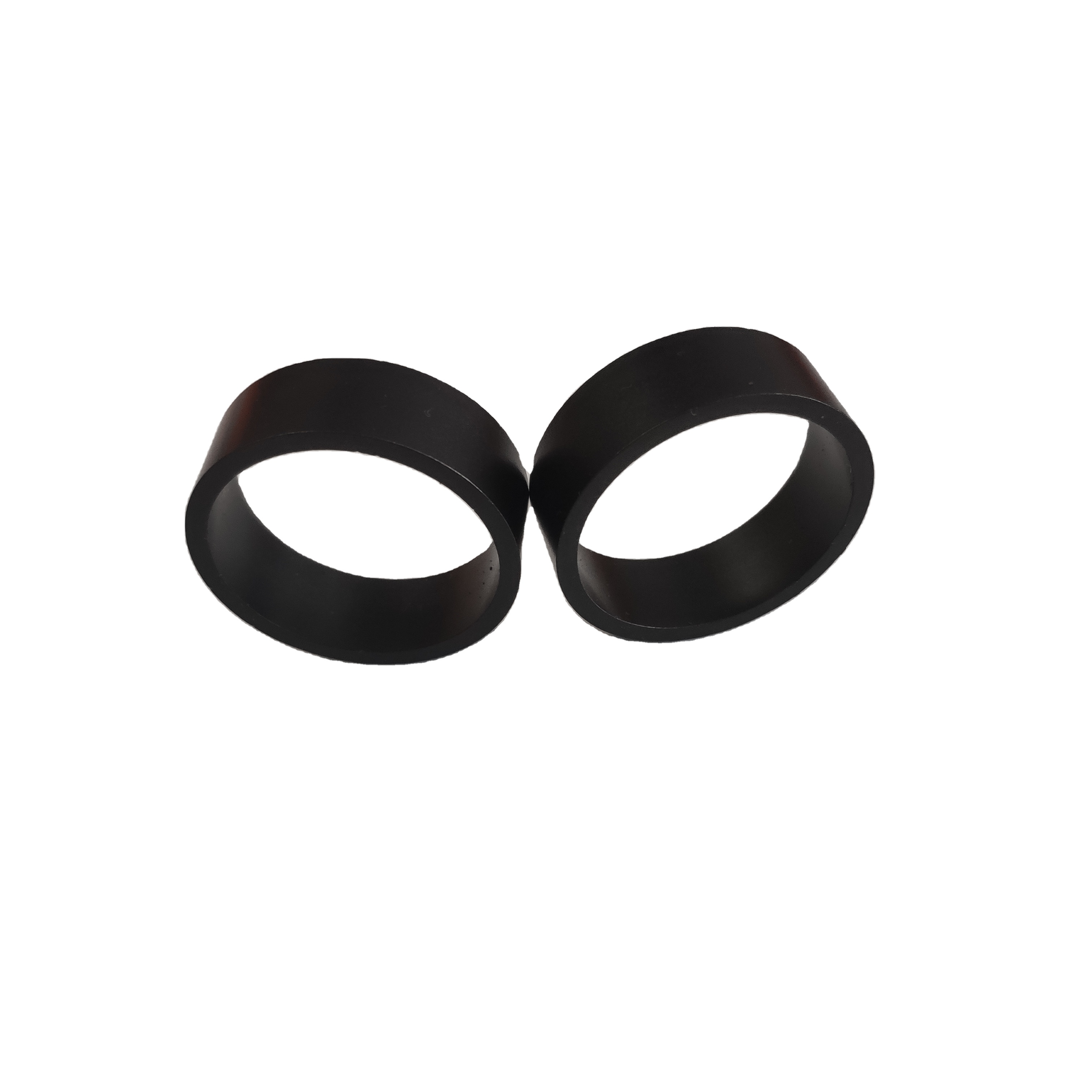 Customize high performance bonded magnet arched plastic neodymium 20 years factory iron boron magnetic ring