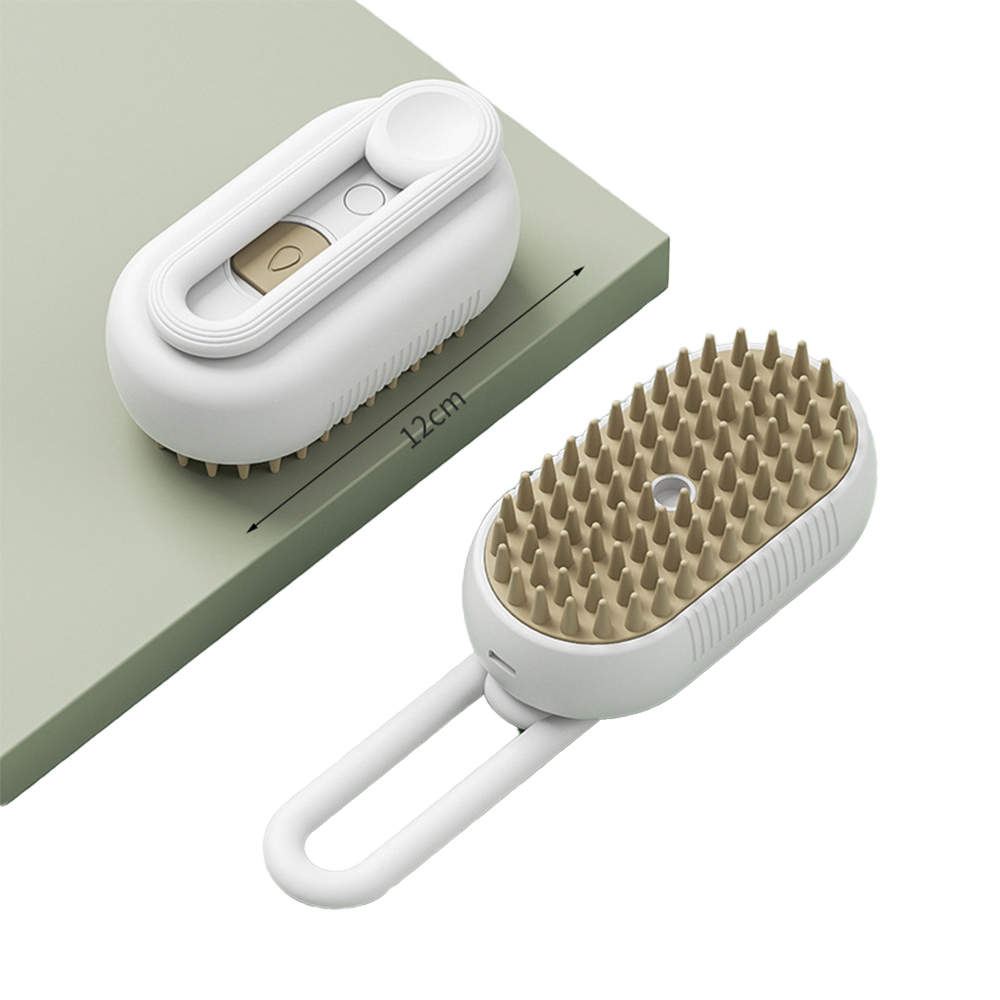 CE New 3-in-1 Charging Dragon Grooming Brush Pet Mist Massager Comb with De-shedding Feature Cats Steam Cleaner Pet Product