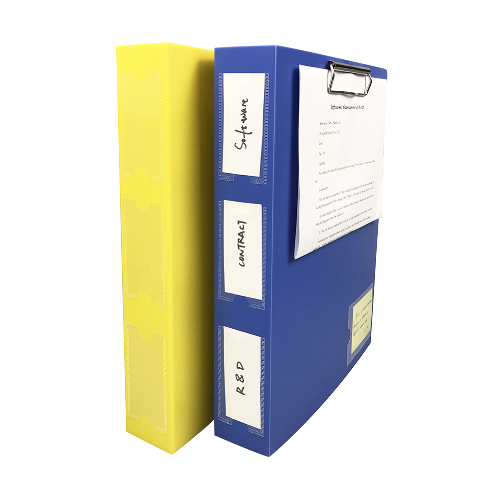 Lightweight Nursing Clipboard-Storage Office And School Customized A4 PP Board Folder with 2-Prong Fasteners Assorted Colors