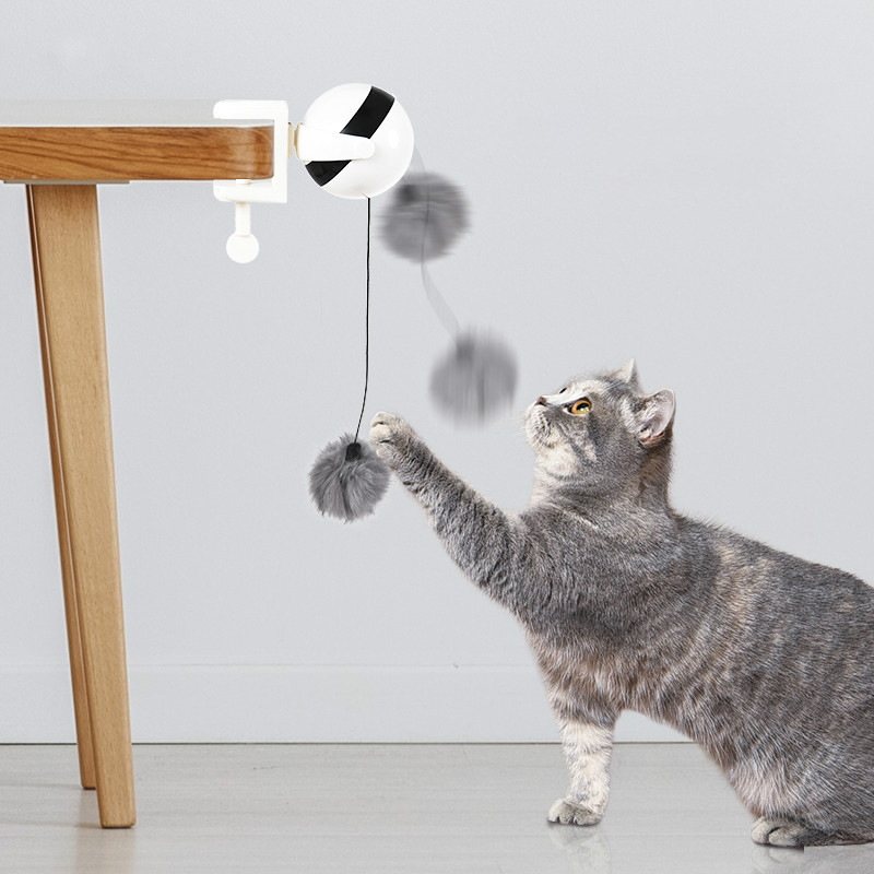 Electric Cat Toys Electric Lifting Ball Self-excited Teaser Cat Toys Interactive Puzzle Pet Toy